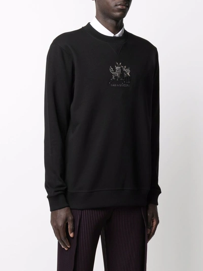 Shop Burberry Sweaters Black