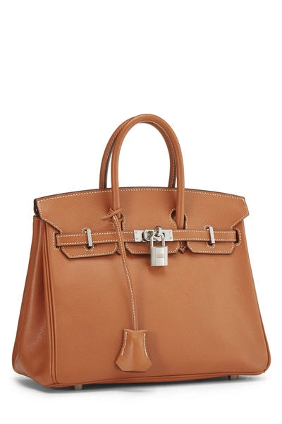 HERMES Epsom Birkin 40 Cognac 213338