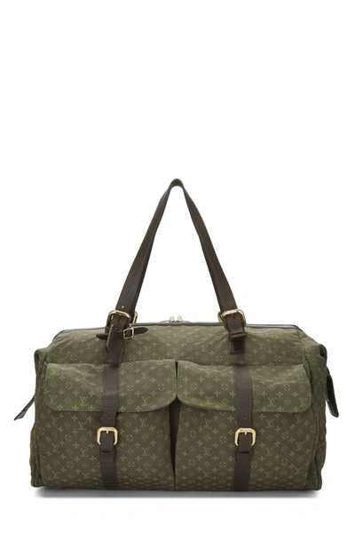 Louis Vuitton Mini Lin Monogram Louise Weekender - Green Luggage and  Travel, Handbags - LOU493073
