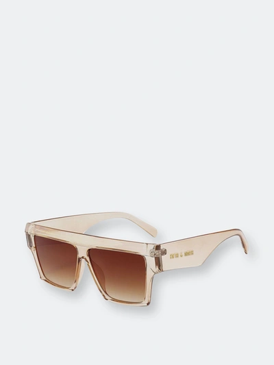 Shop Fifth & Ninth Avalon Sunglasses In Pink