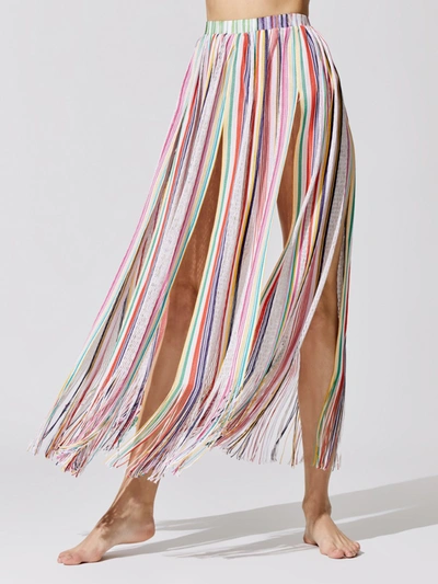 Shop Missoni Long Skirt - Multi Stripe - Size M