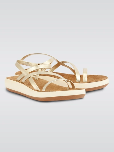 Ancient Greek Sandals Dimitra Comfort Strappy Leather Sandal In