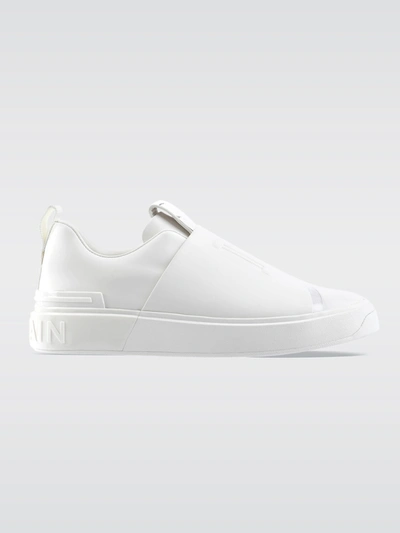 Shop Balmain Sneaker B Court Easy In White