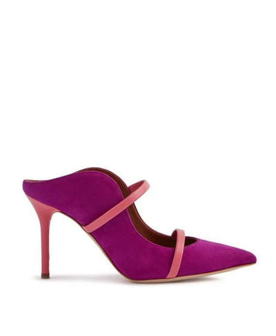 Shop Malone Souliers Maureen 85mm In Orchid