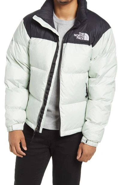 Shop The North Face Nuptse 1996 Packable Quilted Down Jacket In Green Mist