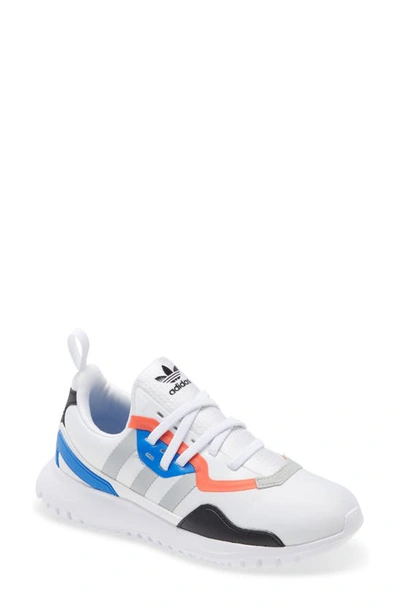 Adidas Originals Kids' Originals Flex El Sneaker In Ftwwht/gre | ModeSens