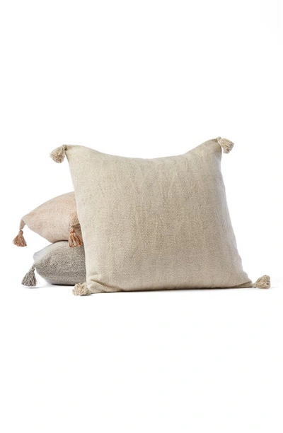 Shop Coyuchi Presidio Organic Pillow Cover In Natural Herringbone