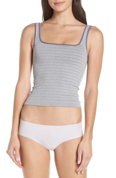 Shop Free People Intimately Fp Square One Seamless Camisole In Grey