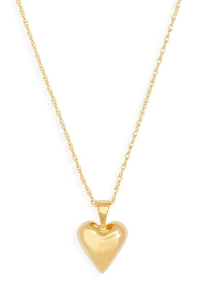 Shop Sophie Buhai Tiny Heart Pendant Necklace In 18k Gold Vermeil