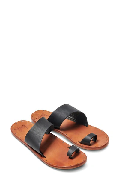 Shop Beek Finch Sandal In Black/ Tan