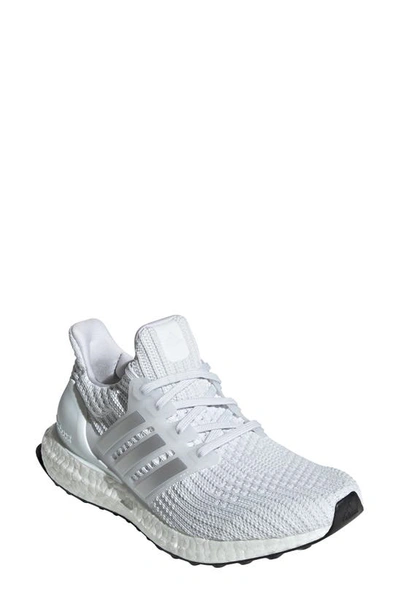 Shop Adidas Originals Ultraboost Dna Running Shoe In White/ Silver / Core Black