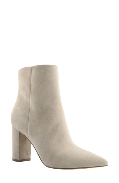 Shop Marc Fisher Ltd Ulani Pointy Toe Bootie In Dune Suede
