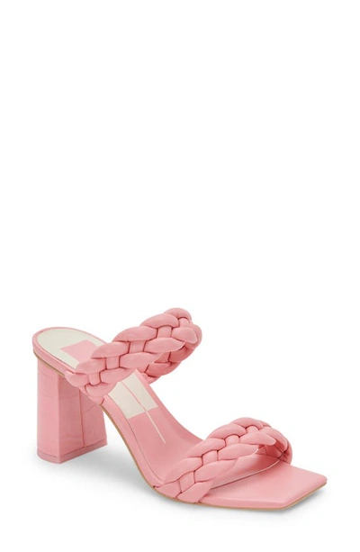 Shop Dolce Vita Paily Braided Sandal In Rose Stella