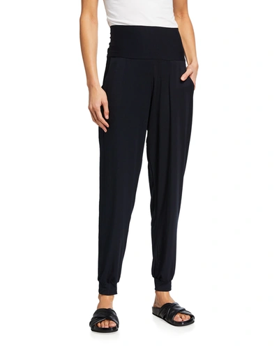 Womens Commando black Butter High-Rise Sweatpants