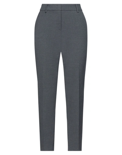Shop Cappellini By Peserico Pants In Grey