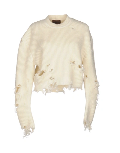 Shop Yeezy Sweaters In Ivory