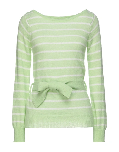 Shop Merci .., Woman Sweater Light Green Size Xs Acrylic, Polyamide, Alpaca Wool