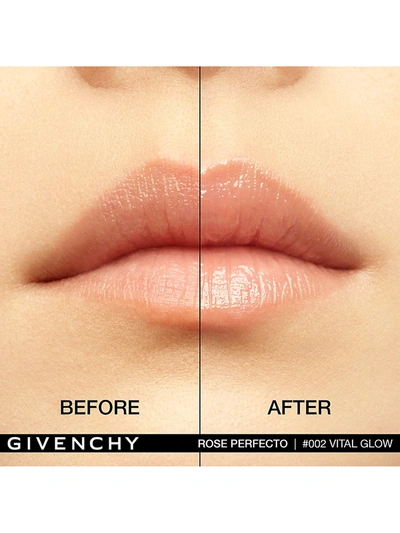 Shop Givenchy Women's Rose Perfecto Plumping Lip Balm 24h Hydration In Nude
