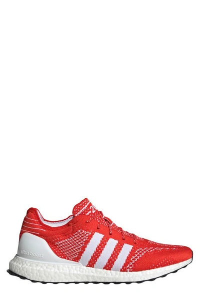 Shop Adidas Originals Ultraboost Dna Running Shoe In Active Red/ White/ Black