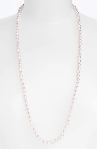 Shop Mikimoto Cultured Pearl Long Necklace