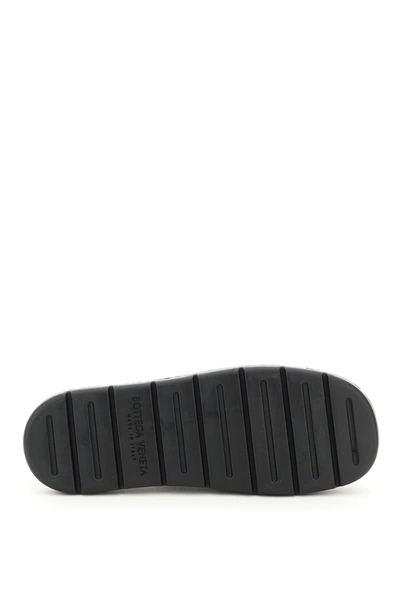 Shop Bottega Veneta The Puddle Rubber Sandals In Black