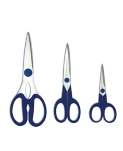 J.a. Henckels International 3-pc. Multi-purpose Scissors Set In Blue