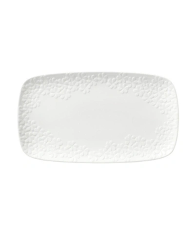 Shop Kate Spade Blossom Lane Serving Tray In White