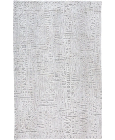 Simply Woven Colton R8793 Gray 5' X 8' Area Rug In Gray