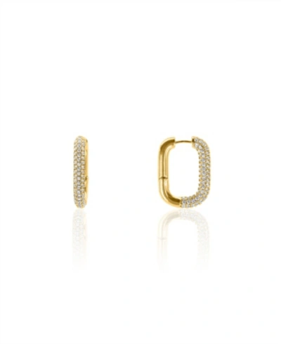Shop Oma The Label Women's Chi 18k Gold Plated Brass Earrings In Gold Tone