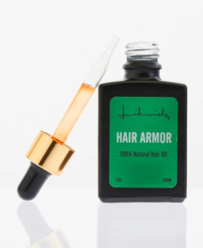 Shop Likwid Rx Hair Armor 100% Natural Hair Oil, 1 oz In Green