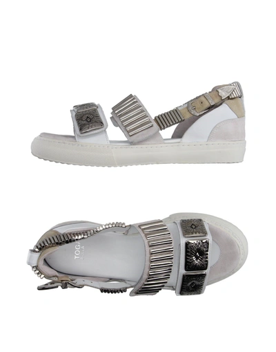 Shop Toga Sandals In White