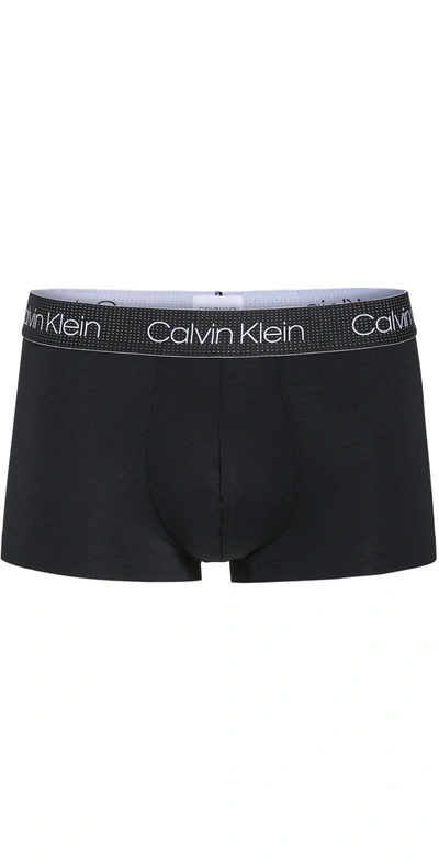 Shop Calvin Klein Underwear Low Rise Trunks In Black