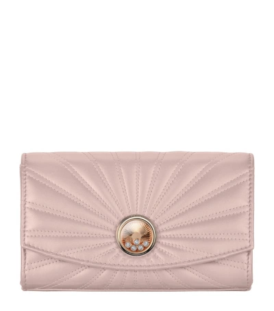 Shop Chopard Leather Happy Cross-body Bag In Pink