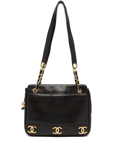Chanel XL Triple CC Tote - Orange Totes, Handbags - CHA954769