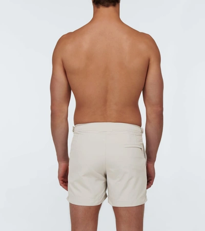 Shop Orlebar Brown Setter Swim Shorts In Grey