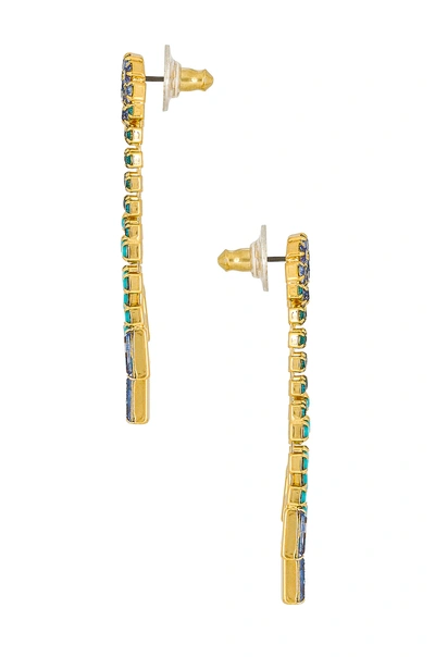 Shop Elizabeth Cole Asa Earrings In Sunny Turquoise