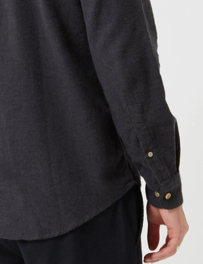 Shop Portuguese Flannel Teca Shirt In Grey
