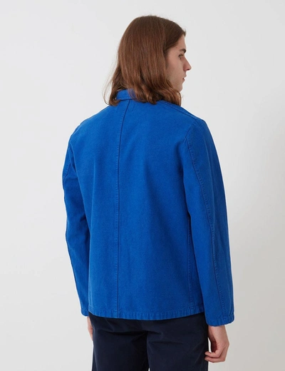 Shop Bhode Chore Workwear Jacket In Blue