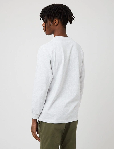 Shop Parlez Cutter Long Sleeve T-shirt In Grey