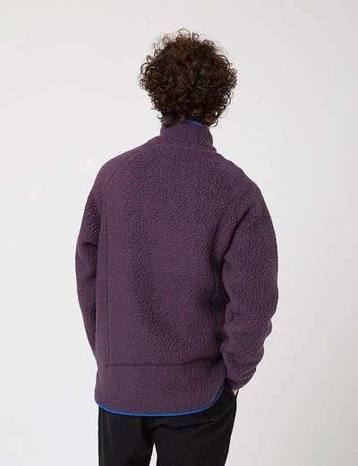 Shop Patagonia Retro Pile Jacket In Purple