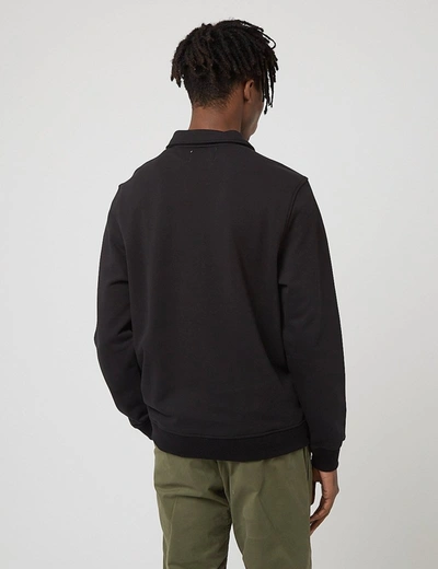 Shop Parlez Farr Quarter Zip Sweatshirt In Black
