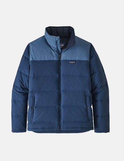 Shop Patagonia Bivy Down Jacket In Blue
