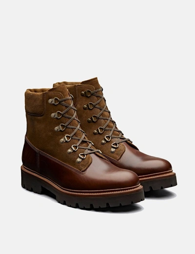 Shop Grenson Rutherford Boot In Brown