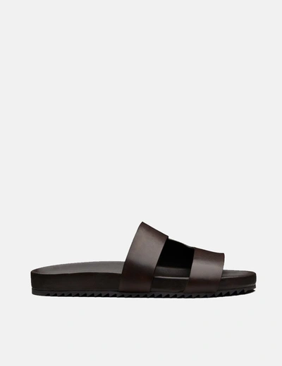 Shop Grenson Chadwick Sandal (hand Painted) In Brown