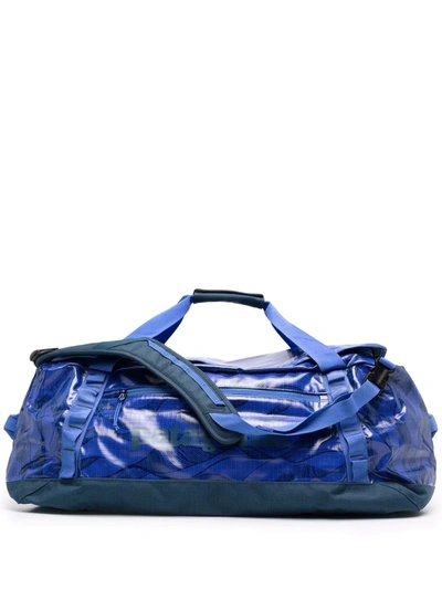 Shop Patagonia Black Hole Duffel Bag In Blau