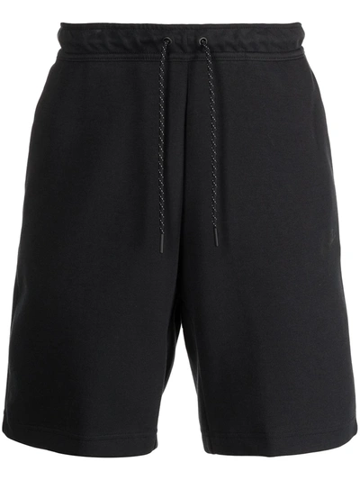Shop Nike Nsw Tech-fleece Shorts In Schwarz