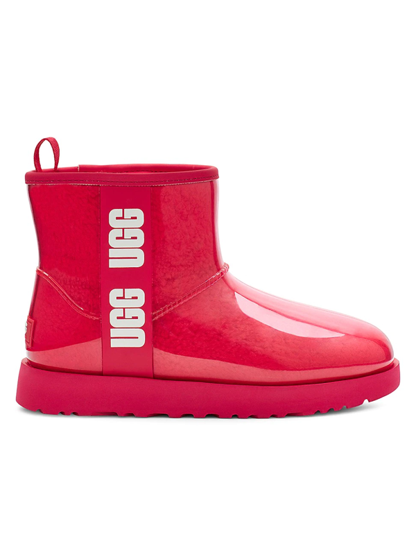 Ugg Women's Classic Mini Clear Boots In Lava Flow | ModeSens