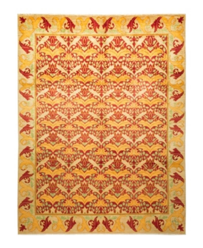 Shop Adorn Hand Woven Rugs Arts And Crafts M1573 7'10" X 10'2" Area Rug In Red