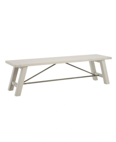 Ink+ivy Sonoma Dining Bench In Reclaimed White