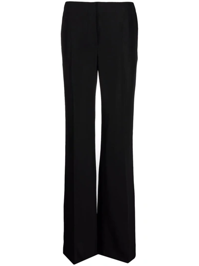 Shop Tom Ford Tailored Flared Trousers In Black